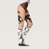 Radiant Spirit: een klein meisje dat autisme viert Leggings (Rechts)