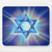Radiant Star van David Mousepad Muismat (Voorkant)