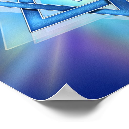 Radiant Star van David Poster (Hoek)