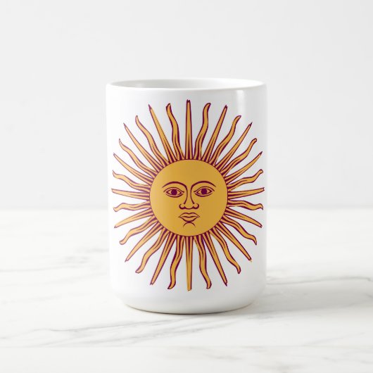 Radiant Sun Animation Coffee Mok (Center)