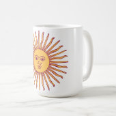 Radiant Sun Animation Coffee Mok (Voorkant rechts)