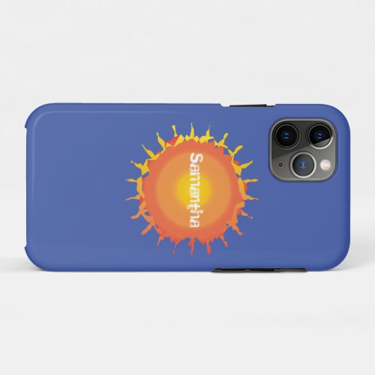 Radiant Sun Case-Mate iPhone Case (Achterkant (horizontaal))