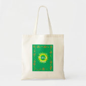 Radiant Sun: Peace Be With You Inspirerend print Tote Bag (Voorkant)