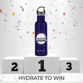 Radiant Sun Water Quote with Good Day Bar Waterfles