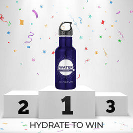 Radiant Sun Water Quote with Good Day Bar Waterfles