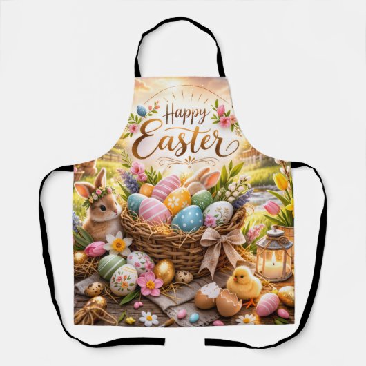 Radiant Sunrise Happy Easter Schort (Voorkant)