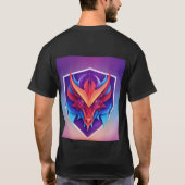 Radiant Symmetry Dragon Embleem T-shirt (Achterkant)