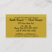 Radiant Torch Lily Tuinieren Lawn Care Onderhoud Visitekaartje (Achterkant)