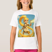 Radiant Warrior - Light Side Heroine T-shirt (Voorkant)