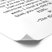 Radiantaardig motivatie poster (Hoek)