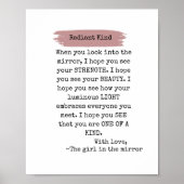 Radiantaardig motivatie poster (Voorkant)