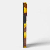 Radiante bloemen: Gepersonaliseerde Gele Zonnebloe Case-Mate iPhone Case (Achterkant / Rechts)