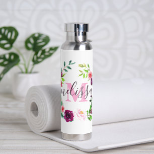 Radiante blooms met een persoonlijk karakter waterfles
