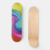 Radiante gradiënten persoonlijk skateboard (Voorkant)