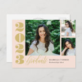 Radiante momenten Bewerkbare kleuren Afstuderen Br Briefkaart (Voorkant / Achterkant)