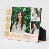 Radiante momenten EDITABLE Afstuderen Plaque Fotoplaat (Zijkant)