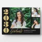 Radiante momenten EDITABLE Afstuderen Plaque Fotoplaat (voorkant)