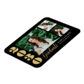 Radiante momenten EDITABLE KLEUR Afstuderen Magnet Magneet (Linkerzijde)