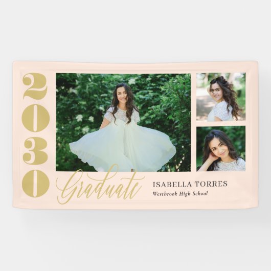 Radiante momenten EDITABLE KLOR Afstuderen Banner (Horizontaal)