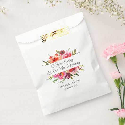 Radiante Romance Wedding Persoonlijk Bedankzakje (Gezegeld)