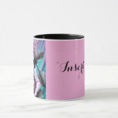 Radiante Rozen: Perfect roze en Paarse petals Mok (Midden)