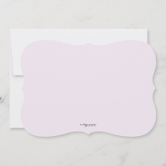 Radiante Waterverf Peonies Kaart (Achterkant)