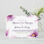 Radiante Waterverf Peonies Kaart (Staand voorkant)