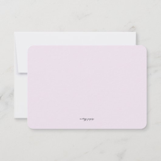 Radiante Waterverf Peonies RSVP (Achterkant)