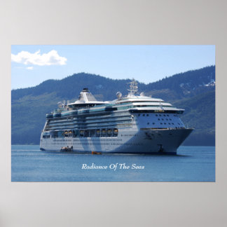 Radiantie van de Zeeen - Icy Strait Point, 26 x 18 Poster
