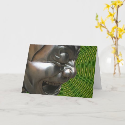 Radiantly Gelukkig Kaart (Gele Bloem)