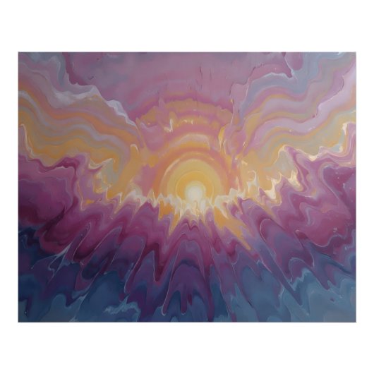 RadiantSunRise Foto Afdruk (Voorkant)