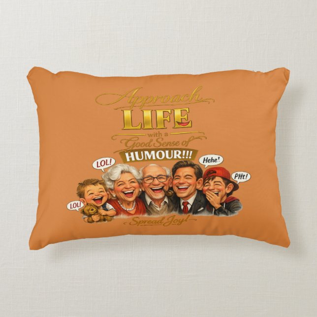 Radiate joy accent kussen (Voorkant)