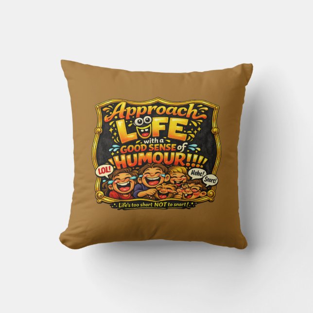 Radiate joy kussen (Voorkant)