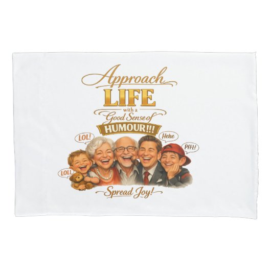 Radiate joy  kussensloop (Voorkant)