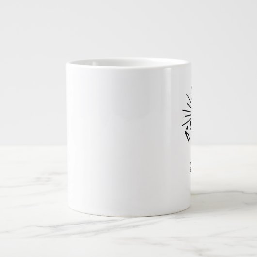 Radiate Love Grote Koffiekop (Voorkant)