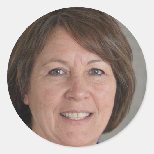 Radiate Love Ronde Sticker (Voorkant)