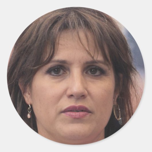 Radiate Love Ronde Sticker (Voorkant)