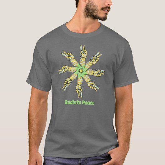 Radiate Peace T-Shirt (Voorkant)