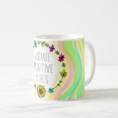 Radiate Positive Vibes Koffiemok (Voorkant rechts)