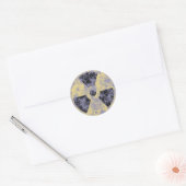Radiatie -cl-dist ronde sticker (Envelop)