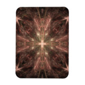 Radiatie Gold Cross Abstract Magneet (Verticaal)