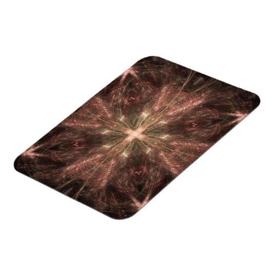 Radiatie Gold Cross Abstract Magneet (Linkerzijde)