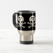 Radiatie Mok schedel en kruisbeenderen (Voorkant links)