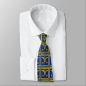 Radiatie Oncoloog Caduceus Shield Necktie Stropdas (Gebonden)