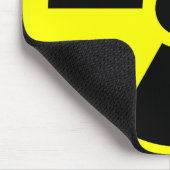 Radiatie Sign Mousepad Muismat (Hoek)