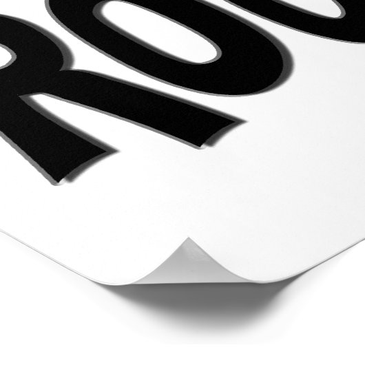 Radiatie Therapisten Rock! Poster afdrukken (Hoek)