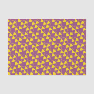Radiatiesymbool Patroon Tissuepapier