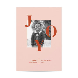 Radiating Joy Holiday fotokaart Feestdagenkaart