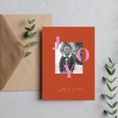 Radiating Joy Holiday fotokaart Feestdagenkaart