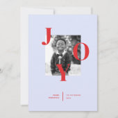 Radiating Joy Holiday fotokaart Feestdagenkaart (Voorkant)